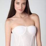 Blush Net Bustier
