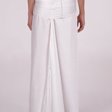 Knotted A line Skirt