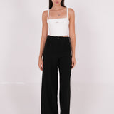 Ivory Crepe Corset
