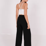 Ivory Crepe Corset