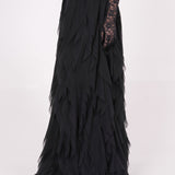 Ruffle Net Evening Skirt