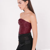 Organza Rose Top