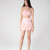 Fuchsia Finesse Skirt & Top