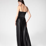 Midnight Drapped Silk