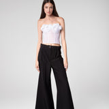 Black Flared Pant