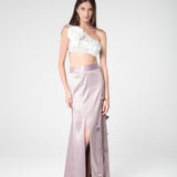 Lilac Dream Slit Skirt