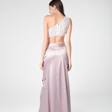 Lilac Dream Slit Skirt