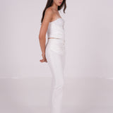 Beaded Draped Top