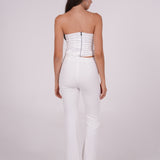 Beaded Draped Top