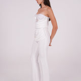 Beaded Draped Top