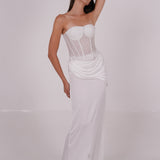 White Lace Corset