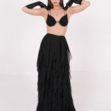 Black Backless Bralette