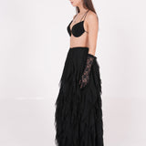 Black Backless Bralette
