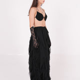 Black Backless Bralette