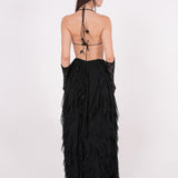 Black Backless Bralette