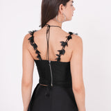 Black Mesh Corset