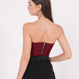 Organza Rose Top