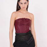 Organza Rose Top