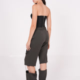 Olive Chain-Link Cargo Pant