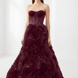 Midnight Bloom Gown