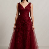 The Rosette Cascade Gown